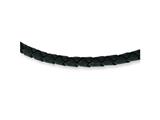 Chisel 4.0mm Geniune Leather Weave Necklace - 18 inches
