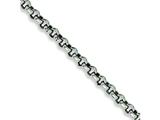 Chisel Stainless Steel 8mm Rolo Chain - 18 inches