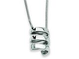 Chisel Stainless Steel Pendant Necklace - 18 inches