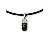 Chisel Stainless Steel Etched Black Color IP - 18 inches