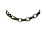 Chisel Stainless Steel Chocolate color IP - 23 inches