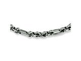 Chisel Stainless Steel Fancy Link Necklace - 18 inches