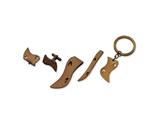 Chisel Stainless Steel Chocolate IP-plated 4-piece Boxed Set