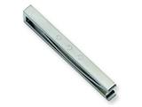Chisel Stainless Steel Enameled Tie Clip