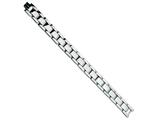 Chisel Titanium Polished Bracelet - 8.5 inches