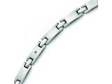Chisel Titanium Brushed and Polished Bracelet - 8.5 inches