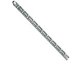 Chisel Titanium Brushed and Polished Bracelet - 8.75 inches