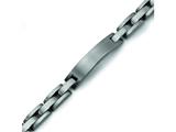 Chisel Titanium Brushed ID Bracelet - 8.75 inches
