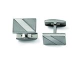Chisel Titanium Cuff Links