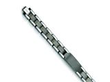 Chisel Tungsten Brushed and Polished ID Bracelet - 8.5 inches