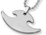 Chisel Tungsten Polished Necklace - 22 inches