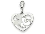 Disney Mickey Heart Lobster Clasp Charm