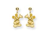 Disney Waving Mickey Dangle Post Earrings