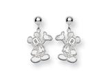 Disney Waving Mickey Dangle Post Earrings