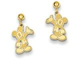 Disney Waving Mickey Dangle Post Earrings