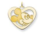 Disney Mickey Heart Charm