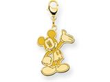Disney Waving Mickey Lobster Clasp Charm