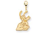 Disney Pluto Lobster Clasp Charm