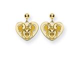 Disney Minnie Dangle Post Earrings