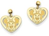 Disney Minnie Dangle Post Earrings