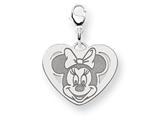 Disney Minnie Heart Lobster Clasp Charm