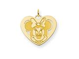 Disney Minnie Heart Charm