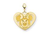 Disney Minnie Heart Lobster Clasp Charm