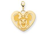 Disney Minnie Heart Lobster Clasp Charm