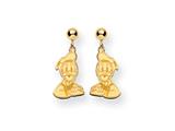 Disney Donald Duck Dangle Post Earrings