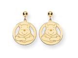 Disney Winnie the Pooh Dangle Post Earring
