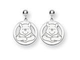 Disney Winnie the Pooh Dangle Post Earrin