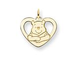 Disney Winnie the Pooh Heart Charm