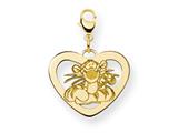 Disney Tigger Heart Lobster Clasp Charm