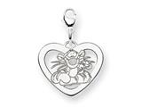 Disney Tigger Heart Lobster Clasp Charm