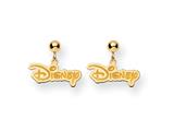 Disney Disney Logo Dangle Post Earrings