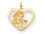 Disney Snow White Heart Charm