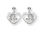 Disney Snow White Heart Dangle Post Earrin