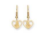 Disney Cinderella Heart Dangle Wire Earrin