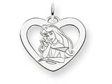 Disney Aurora Heart Charm