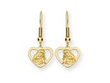 Disney Aurora Heart Dangle Wire Earrings