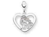 Disney Jasmine Heart Lobster Clasp Charm