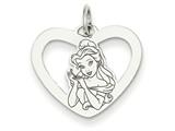 Disney Belle Heart Charm