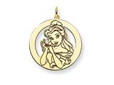 Disney Belle Round Charm