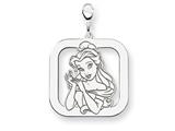 Disney Belle Square Lobster Clasp Charm