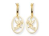 Disney Tinker Bell Hoop Earrings