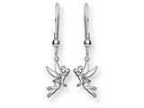 Disney Tinker Bell Dangle Wire Earrings