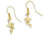 Disney Tinker Bell Dangle Wire Earrings