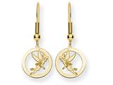 Disney Tinker Bell Round Dangle Wire Earri