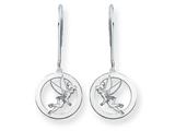 Disney Tinker Bell Round Dangle Wire Earri