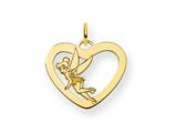 Disney Tinker Bell Heart Charm